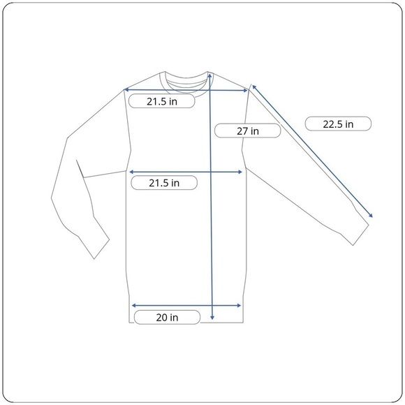 Let It Snow Somewhere Else Kitty Kitten Cat Blue Sweatshirt M - Picture 5 of 5